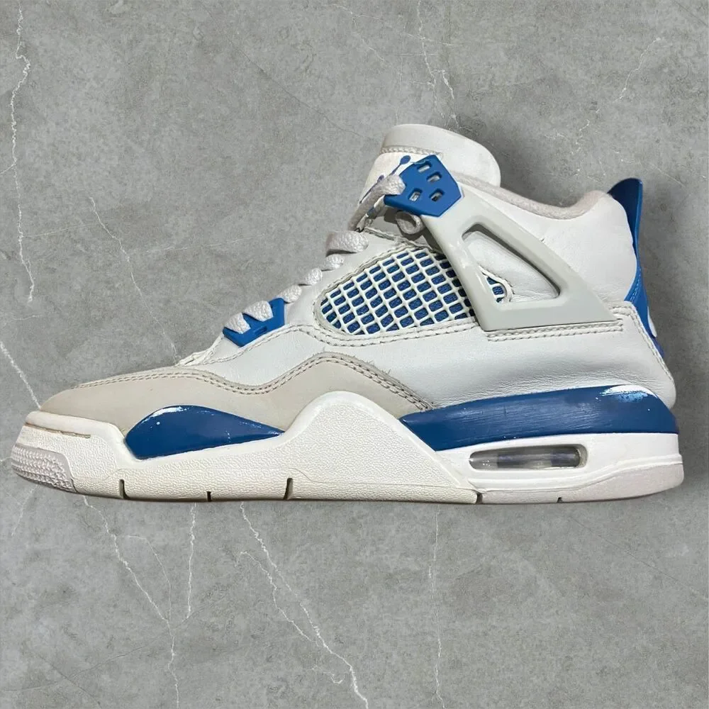 Nike Air Jordan 4 Retro GS Military Blue HF4281-141 2024 Size 4Y Women's 5.5